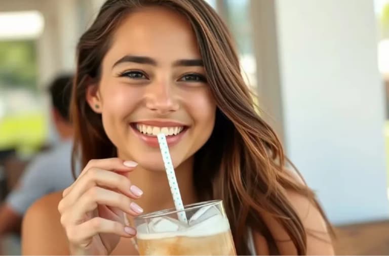 Icy drinks can damage teeth - the doctor warns