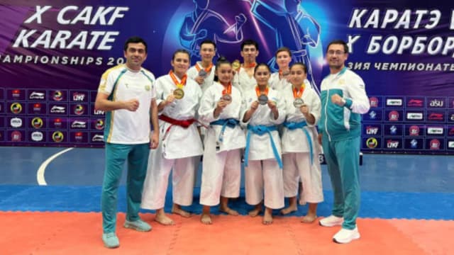 Karatechilarimiz Markaziy Osiyo chempionatida muvaffaqiyatli start olishdi