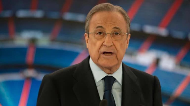 "Real" taraftarları ağır yenilgiden sonra Perez'e teşekkür etti