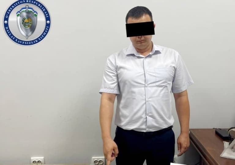 University teacher caught taking bribe in Tashkent