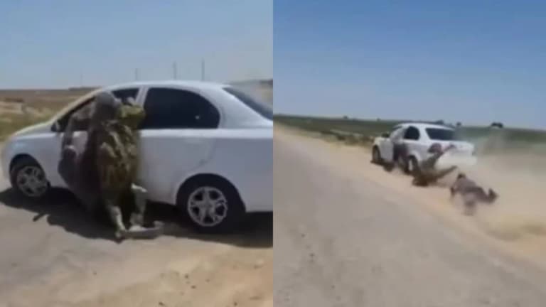 Driver in Qashqadaryo drags people while fleeing scene