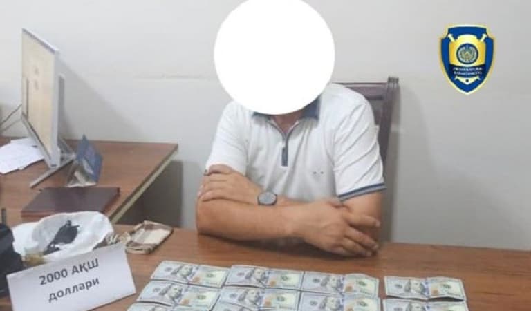 A cadastral specialist was caught in fraud in Gijduvan