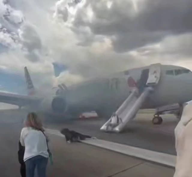 Boeing 737 учиши чоғида ёнғин: 173 йўловчи эвакуация қилинди