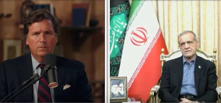 Такер Карлсон – Эрон президенти онлайн суҳбати атрофидаги сирлар ва ҳақиқатлар