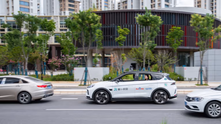 Uber partnered with Baidu to launch robotaxis