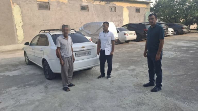 Father’s “Gentra” car ends up in penalty yard after 82 traffic violations