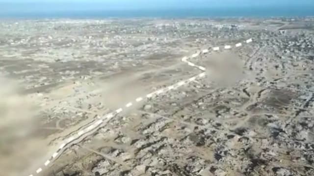 G‘azo yana bo‘lindi: Isroil yangi yo‘lak barpo etdi