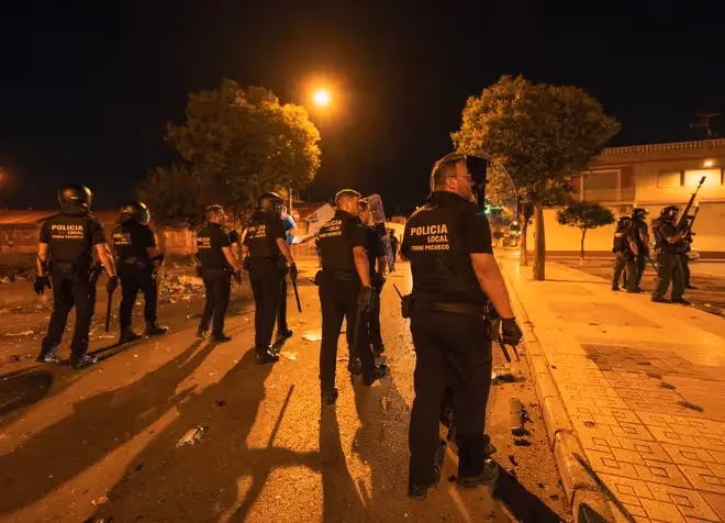Torre Pacheco rocked by violent second night
