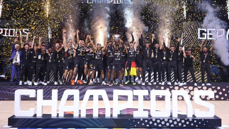 Германия терма жамоаси баскетбол бўйича Европа чемпиони бўлди