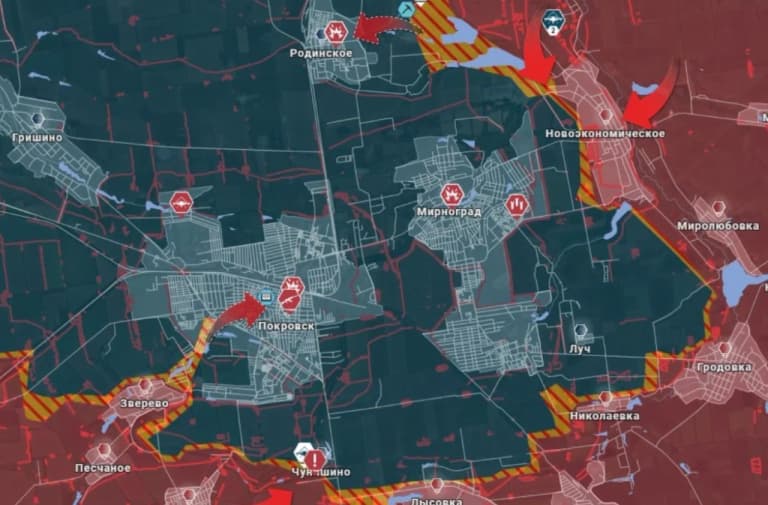 Покровск атрофидаги оғир жанглар янги тактикани очди