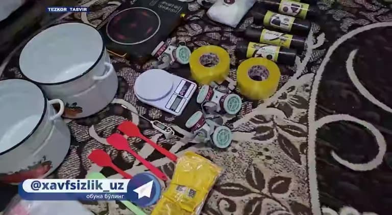 Сырдария мен Наманганда ірі есірткі топтары ұсталды