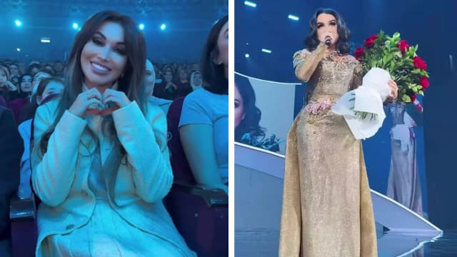 Райхон поделилась теплыми моментами поддержки на концерте Нилуфар Усмоновой (видео)