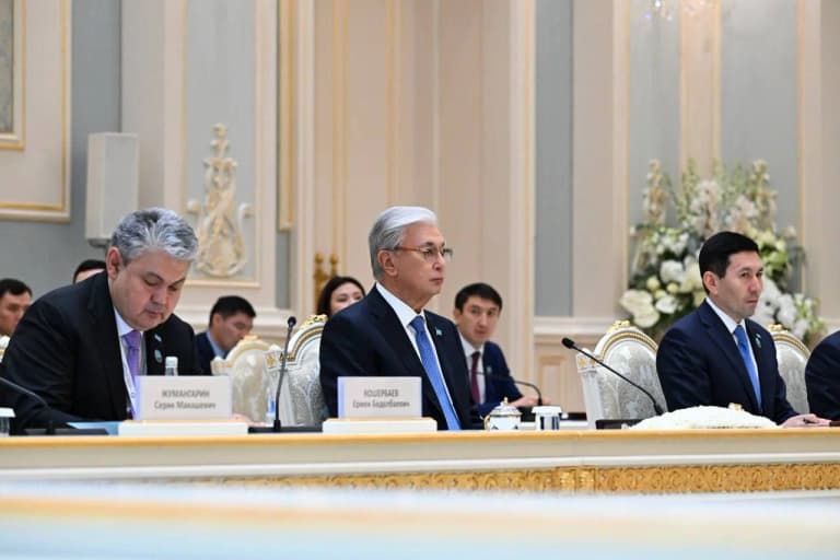 Қозоғистон президенти Ўзбекистон президентига ташаккурнома йўллади