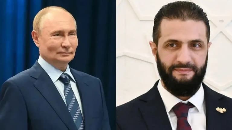 Ахмад аш-Шар'а встретится с Путиным в Москве