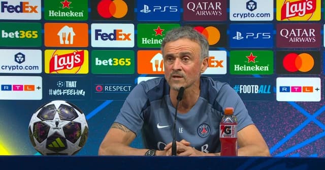 Luis Enrique, PSG şampiyonluğundan sonra duygularını gizlemedi