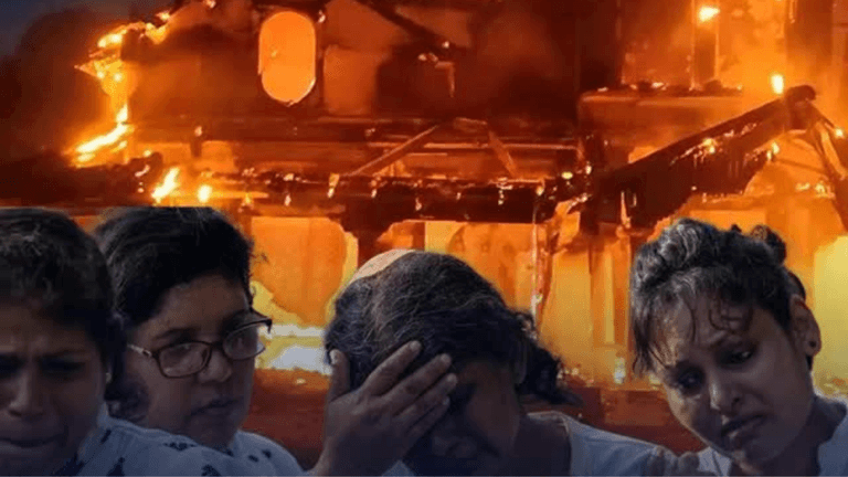 Fire Breaks Out at Nursing Home in Sri Lanka