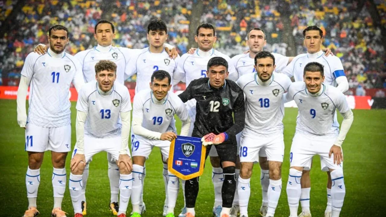 La selección de Uzbekistán anuncia su lista definitiva para la CM-2026