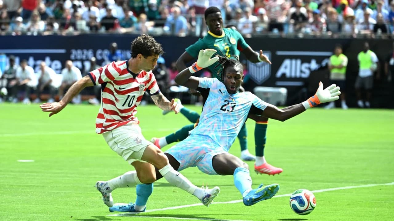 Partido amistoso: EE. UU. derrota a Senegal en un duelo lleno de goles