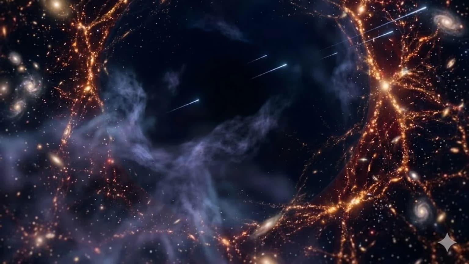 Astronomers measure baryonic matter in cosmic voids for the first time