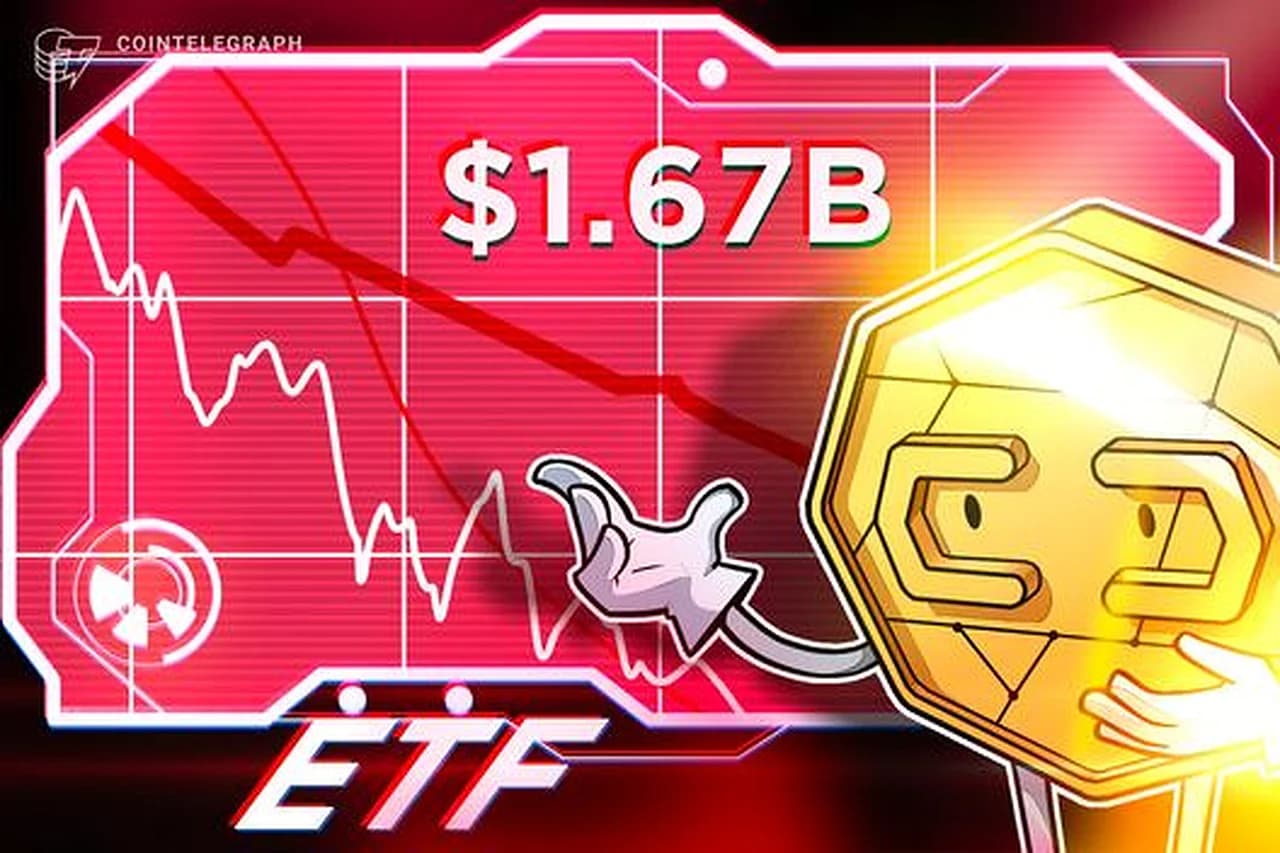 Salidas récord observadas en los ETP de Bitcoin
