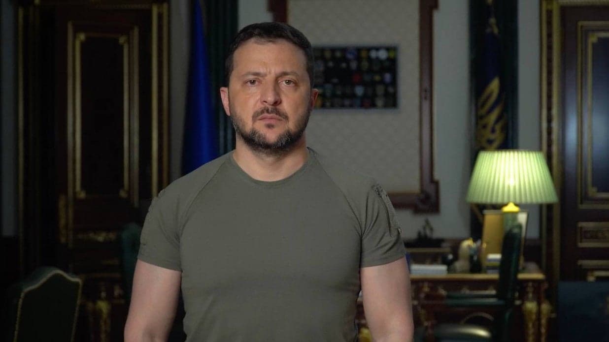 Zelenskiy eronliklarga Rossiyaga berilgan dronlar bo‘yicha murojaat qildi