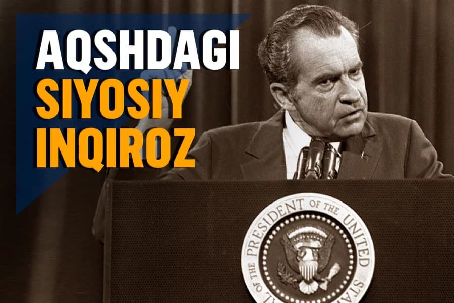 «Uotergeyt ishi»: AQSh tarixidagi eng shov-shuvli siyosiy mojaro haqida