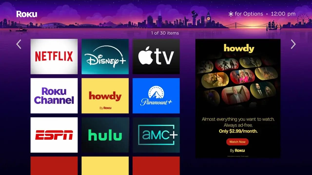 Roku “Howdy” номли $2.99 эвазига рекламасиз стриминг хизматини йўлга қўйди