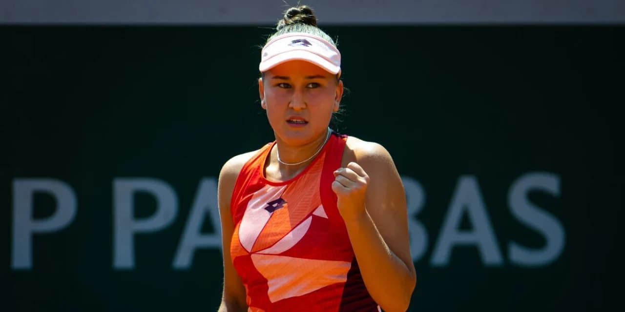 Камилла Рахимова одержала свою первую победу на Roland Garros