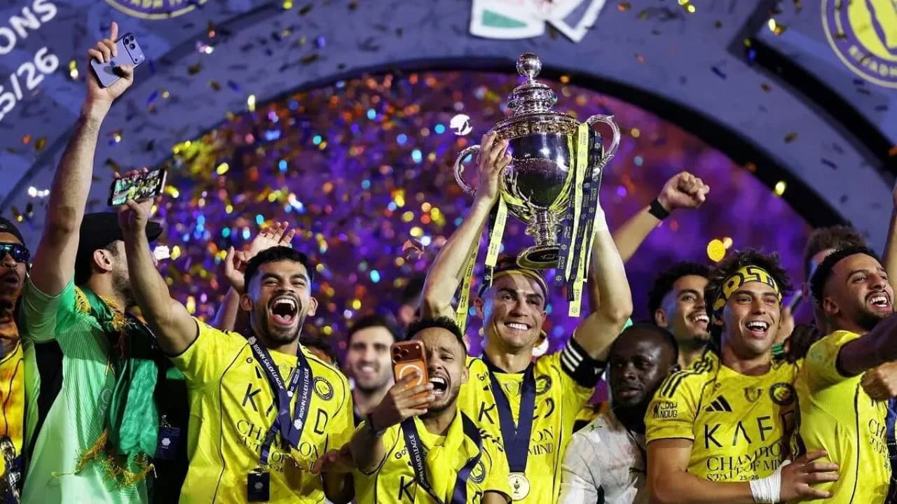 Ronaldu dubl qayd etdi, “An Nasr” chempionlikni nishonladi...