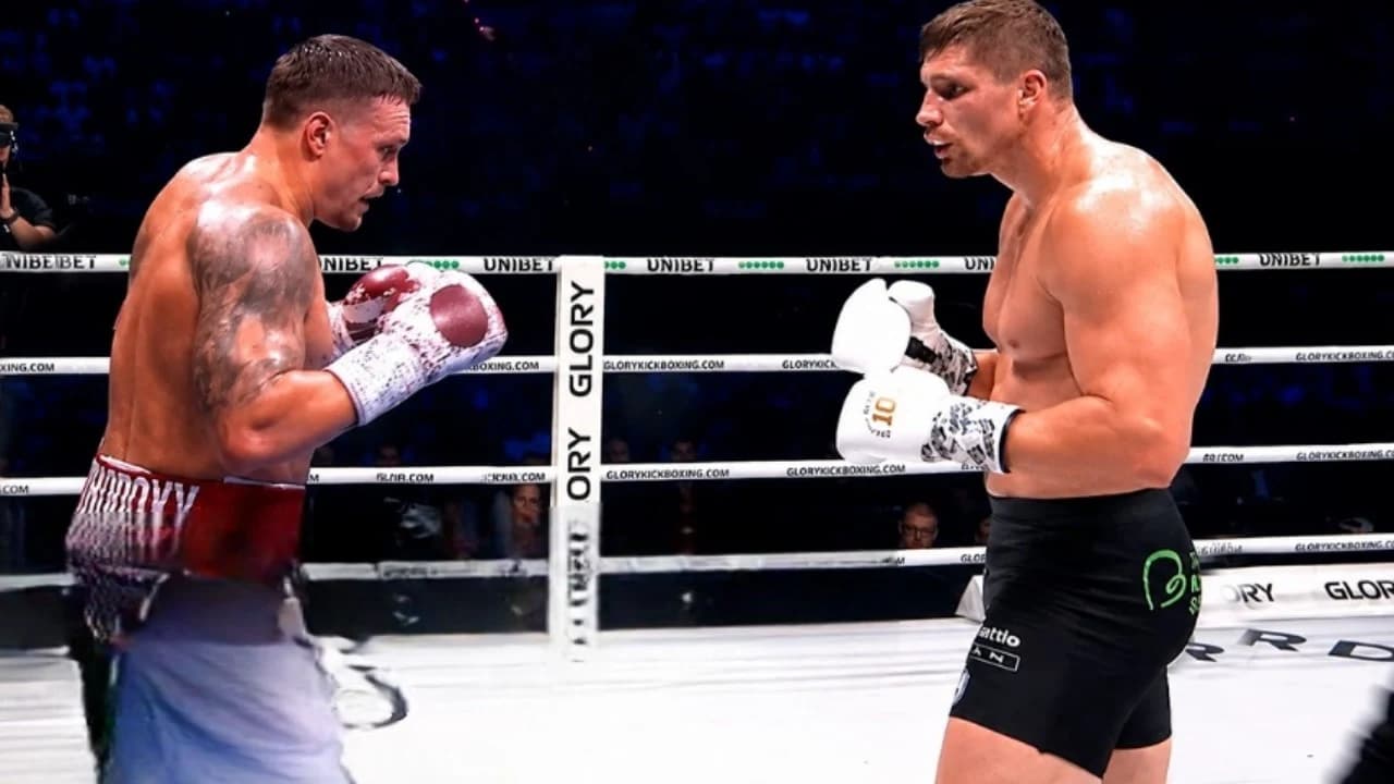 Oleksandr Usik победил Riko Verhoeven в драматичном поединке
