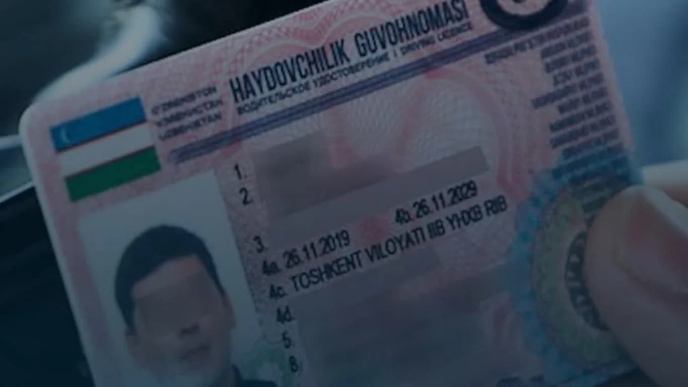 Qashqadaryoda yangi haydovchi 3 oyda guvohnomasidan ayrildi