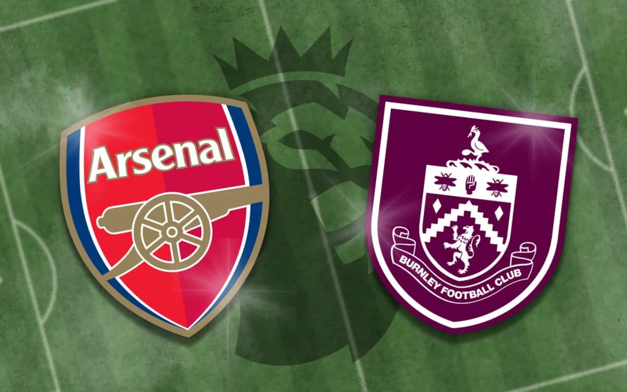 Arsenal face Burnley today in pursuit of the Premier League title