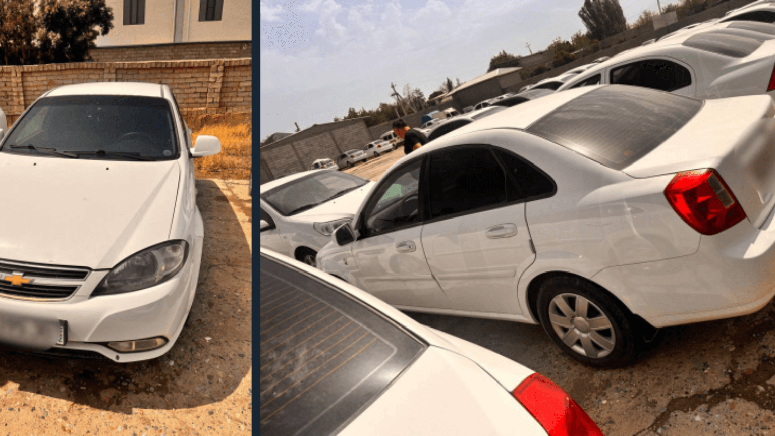 Lacetti vehicle seized due to 77 unpaid fines