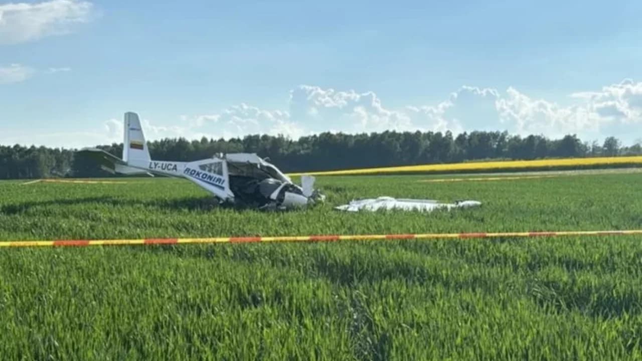 Литвада самолёт ҳалокатида 82 ёшли учувчи вафот этди