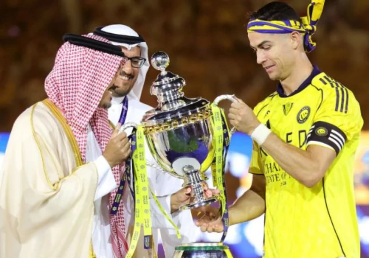 Cristiano Ronaldo wins his 35th career trophy with Al-Nassr