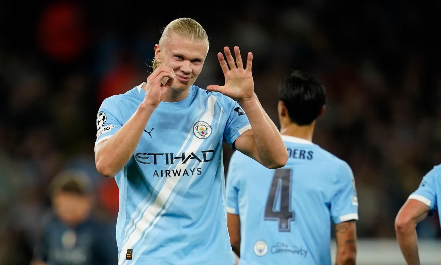Haaland says Manchester City will turn championship pain into strength