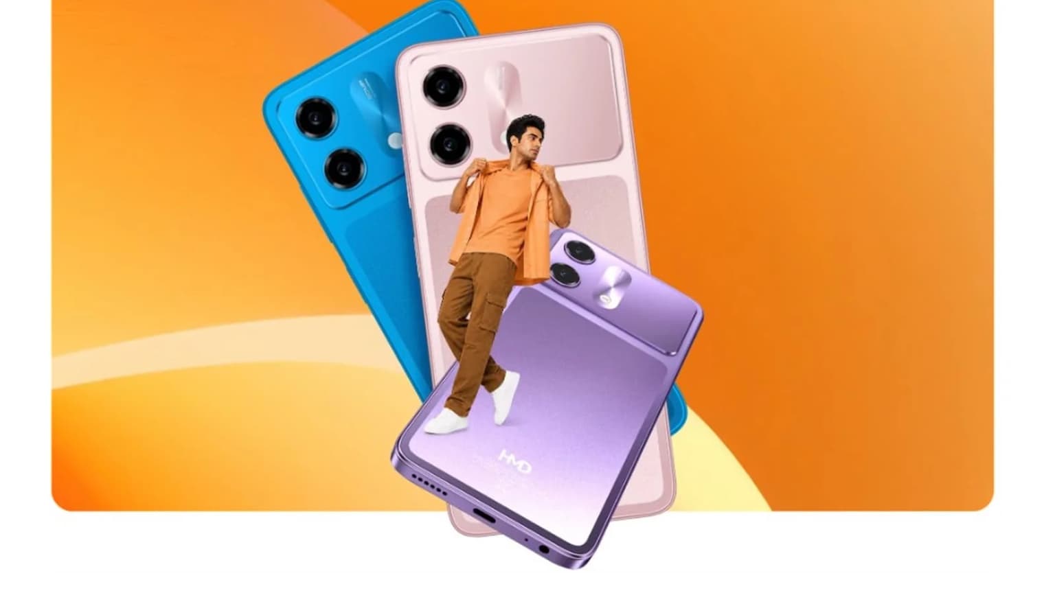 120Hz screen and 6000mAh battery: HMD Vibe 2 5G smartphone unveiled