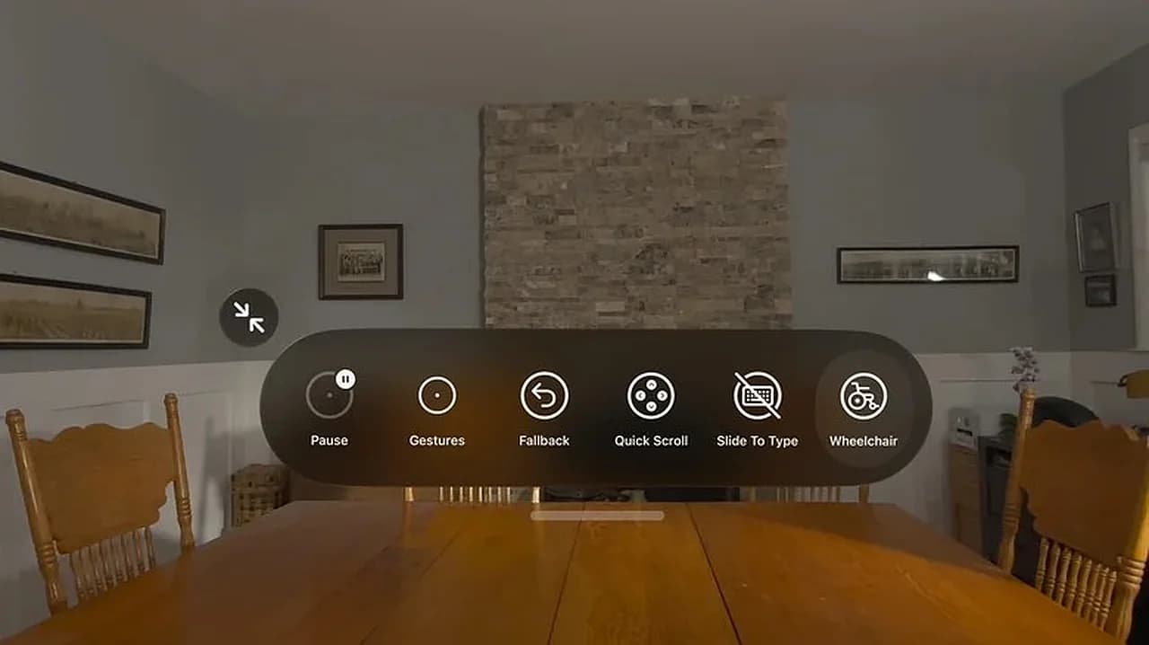 Apple Vision Pro ногиронлар аравачасини бошқариш имконини беради