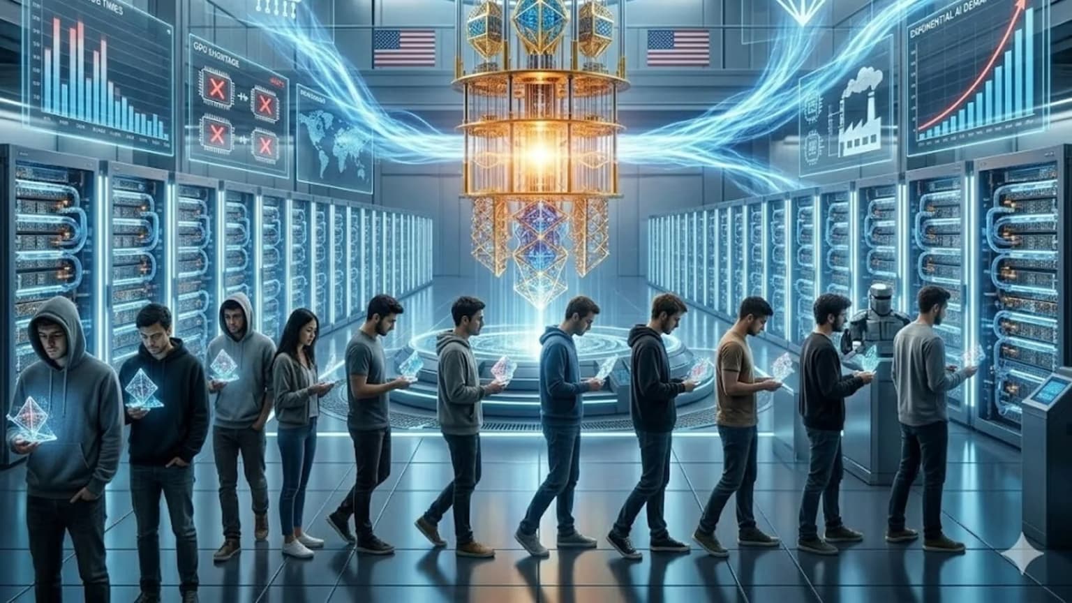 Queue for Chips: Google Leaves Its Researchers Without Computing Power