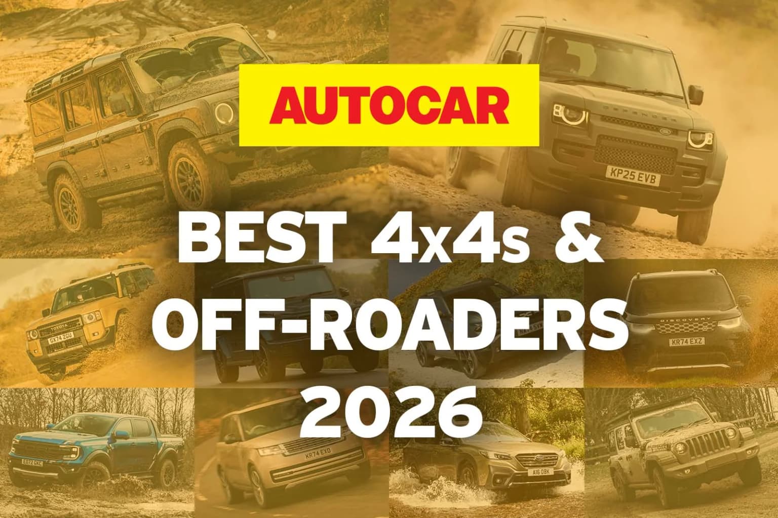 Ranking of the best 4x4 and off-road vehicles