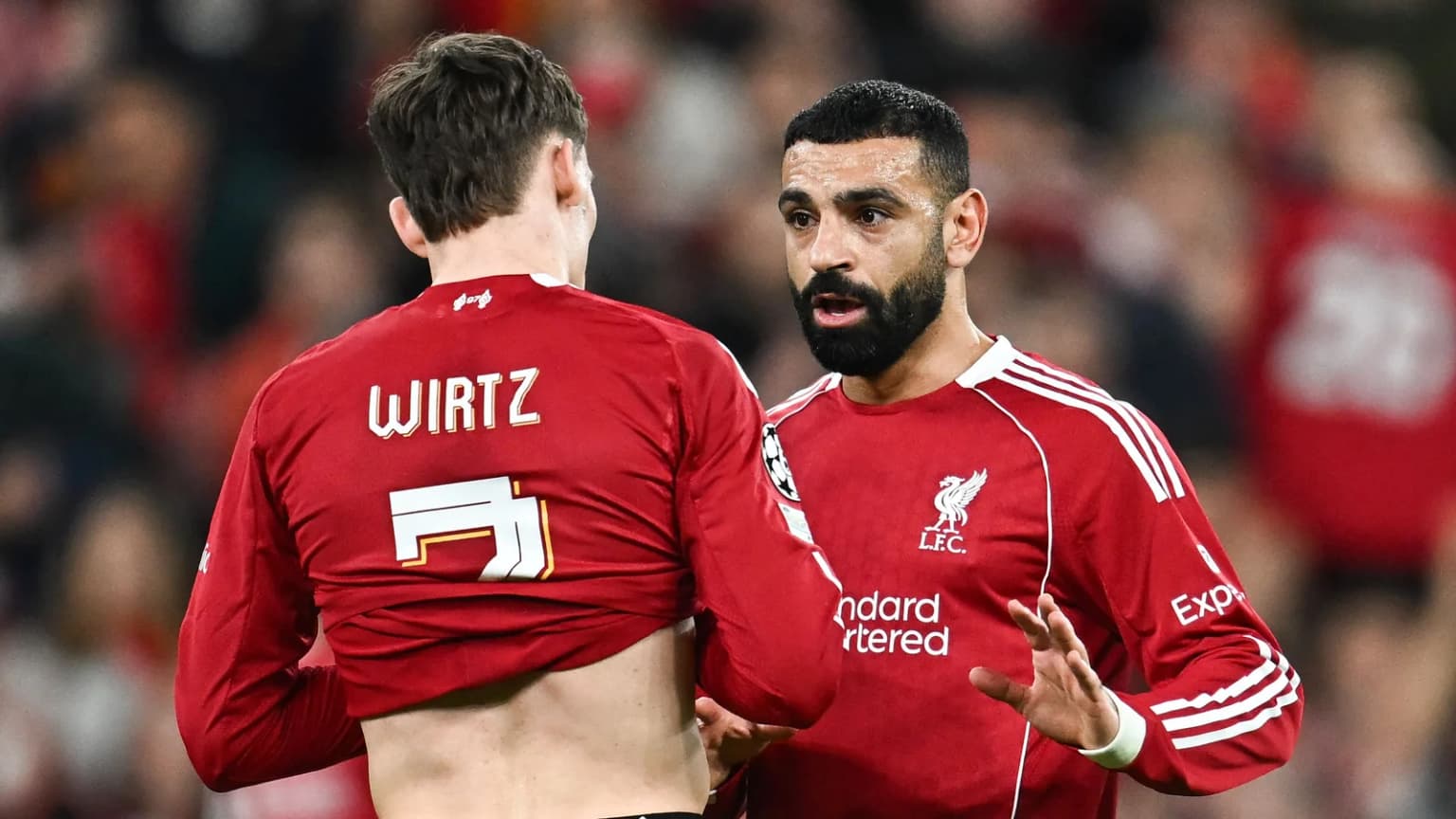 Florian Wirtz comments on Mohamed Salah's controversial post