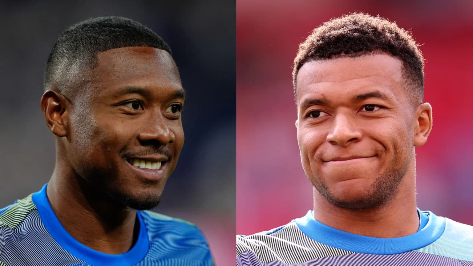 Kylian Mbappe попрощался с David Alaba, покидающим Real Madrid