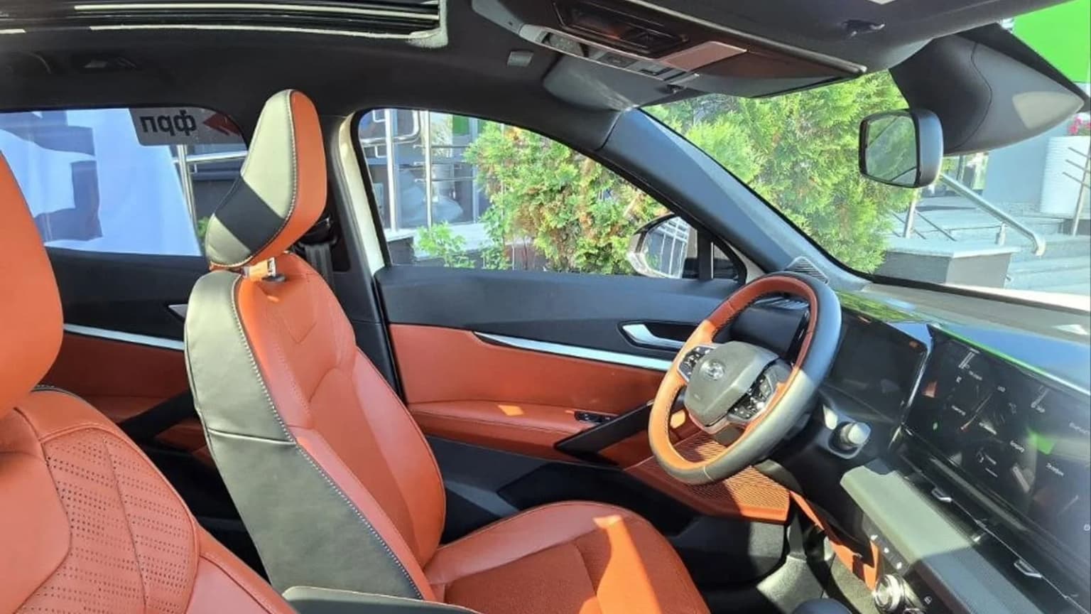 Interior of the all-new Lada Azimut crossover revealed for the first time