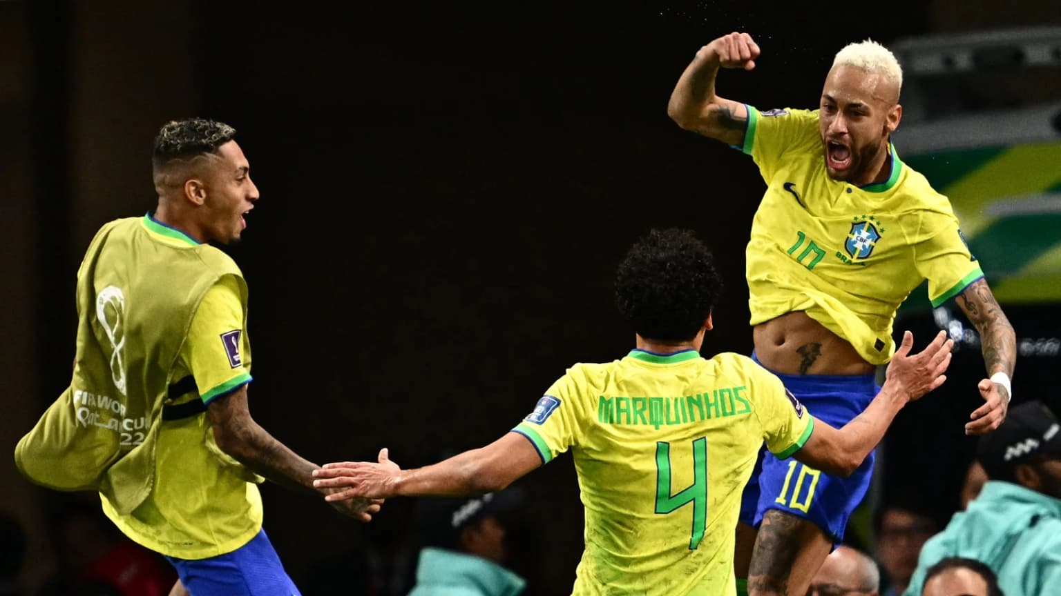Neymar and Raphinha: Emotional moments in the Brazil national team