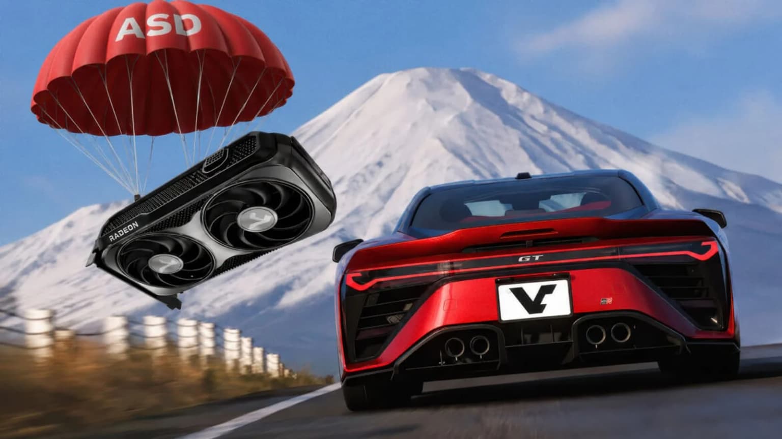 Radeon RX 9070 ХТ да синов: Microsoft АСД технологияси ўйинларни 24 баравар тезлаштиради