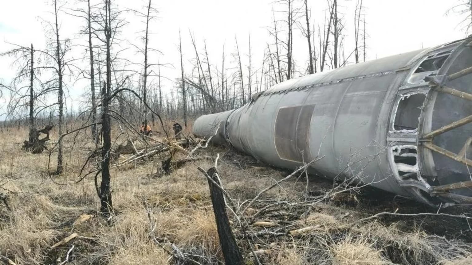 Fragments of Soyuz-2.1b rocket launched from Vostochny Cosmodrome found