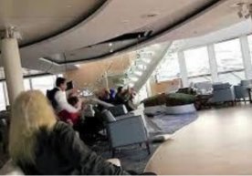 Norvegiyada halokatga uchragan laynerning qulayotgan kadrlari eʼlon qilindi (video) фото