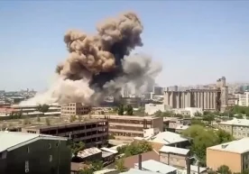 Якшанба куни Арманистон пойтахти Ереван марказидаги