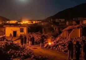 In eastern Afghanistan, last night on August 31, a strong