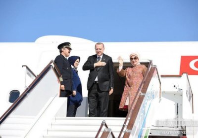 Туркия Президенти Бухородан Кореяга учиб кетди фото